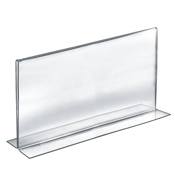 17"W x 11"H Double-Foot Two Sided Sign Holder, PK10